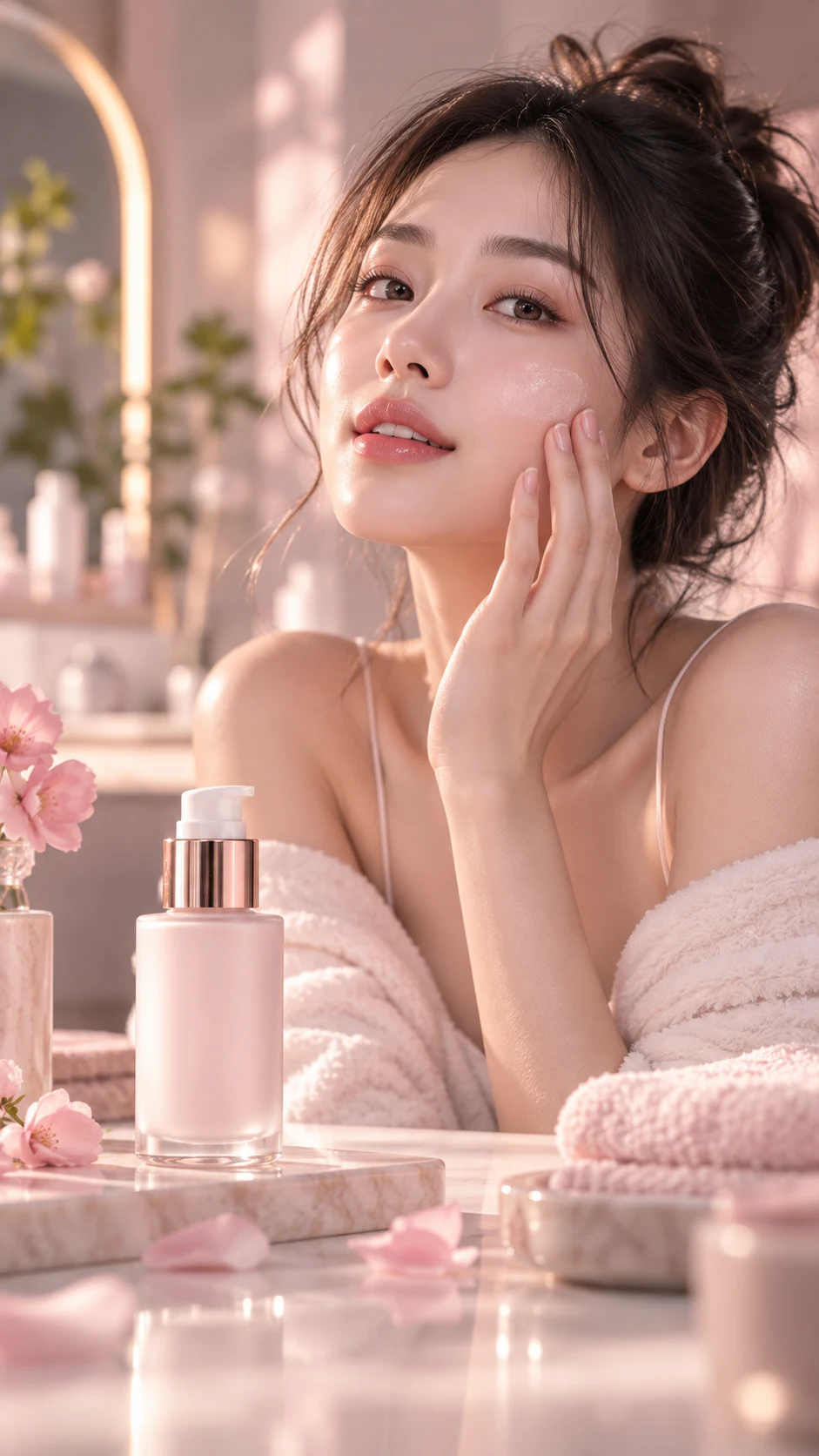 Skincare video concept example